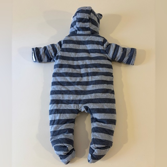 Baby Gap Newborn (0-3 Months) Hooded Sherpa ColdControl Coziest Bundler Snowsuit - Picture 3 of 4
